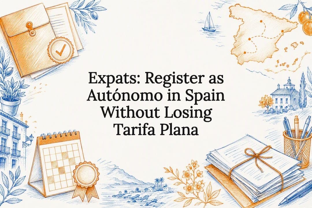 Expats: Register as Autónomo in Spain Without Losing Tarifa Plana